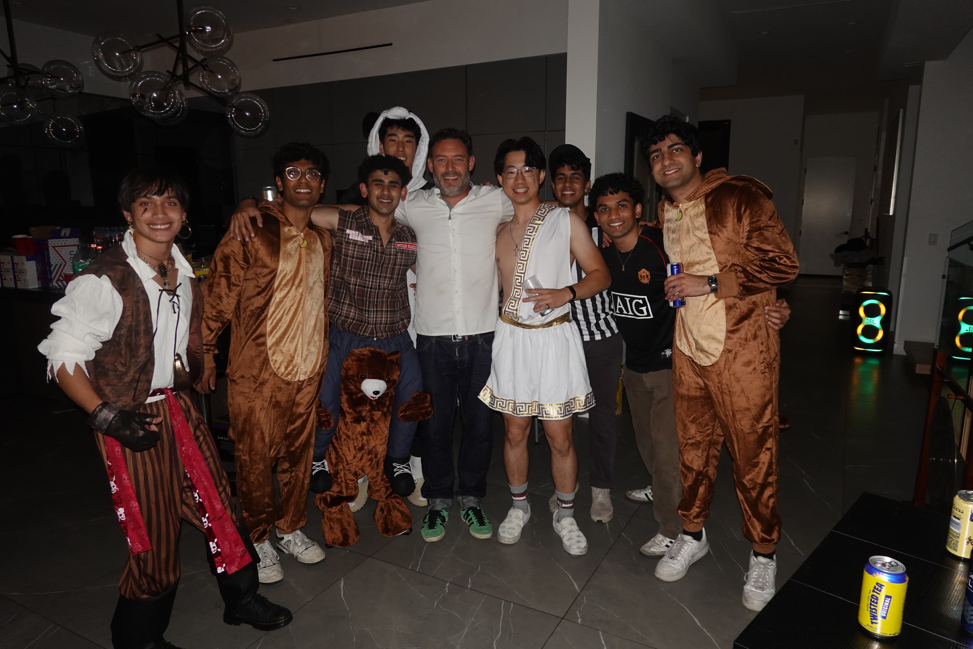 Turbo AI team at Halloween 5 million users celebration