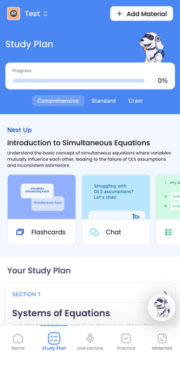 StudyFetch's Mobile UI