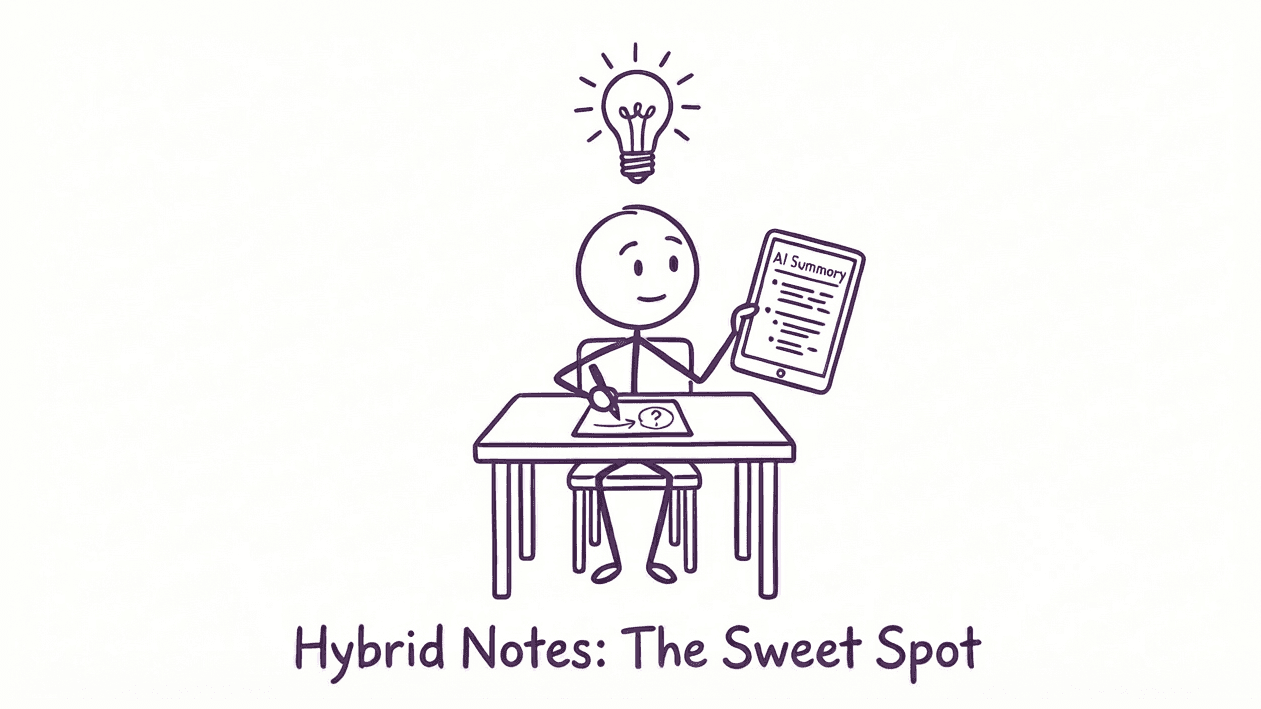 Hybrid notes are the sweet spot
