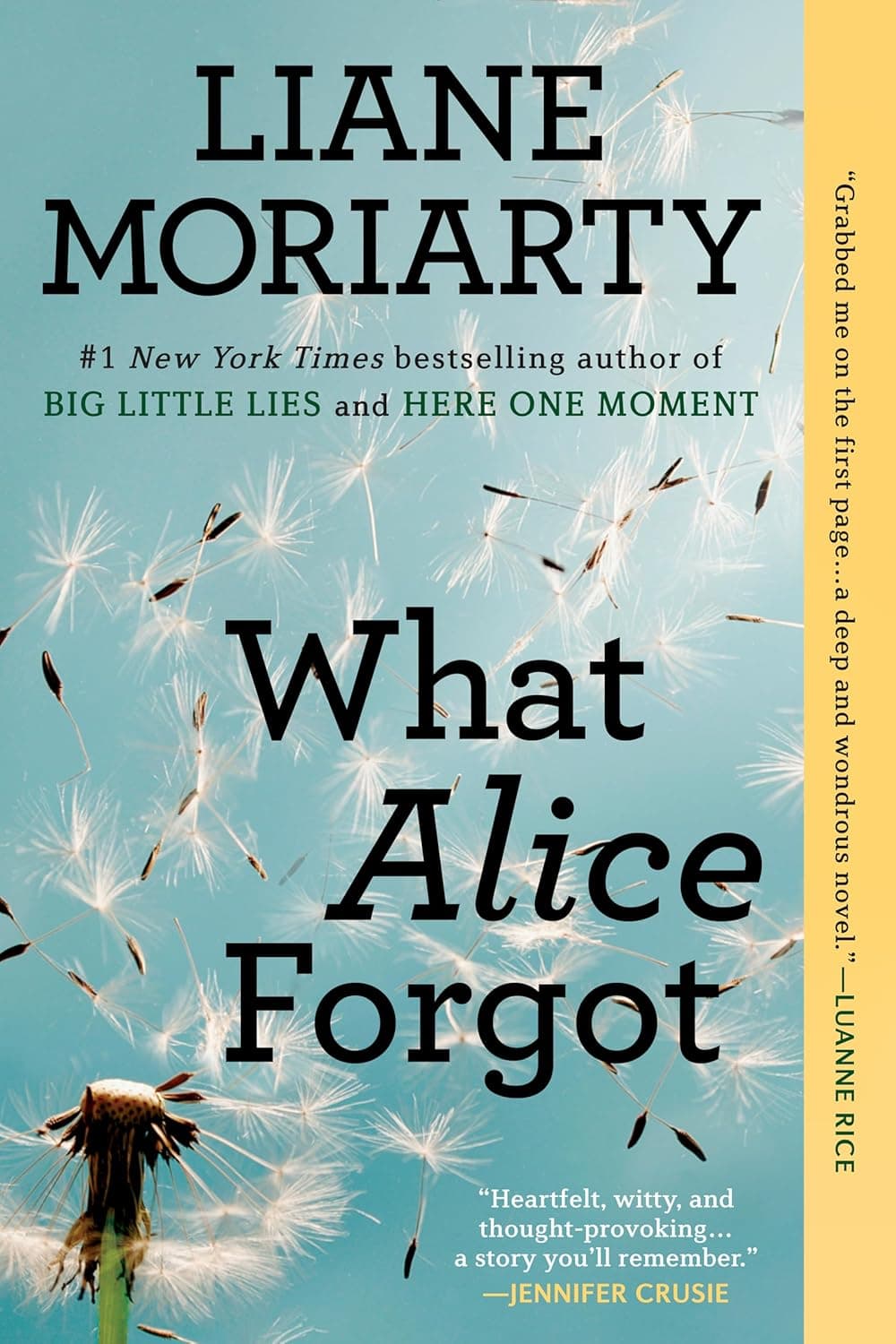 What Alice Forgot cover